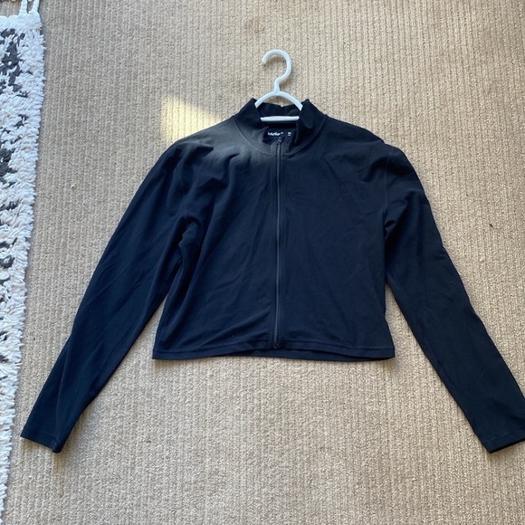 TNA Limit Zip-Up Long-Sleeve Shirt/Jacket, Black, 2XL. - Picture 7 of 12